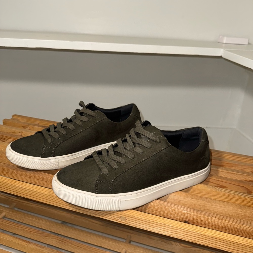 Alfani Green Sneakers Sleek Minimalist Design